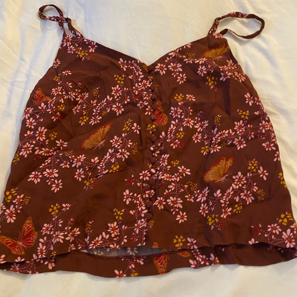 madewell button up tank